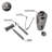 4 Piece Bar Tool Gift Set Stainless Steel Cocktail Making Kit