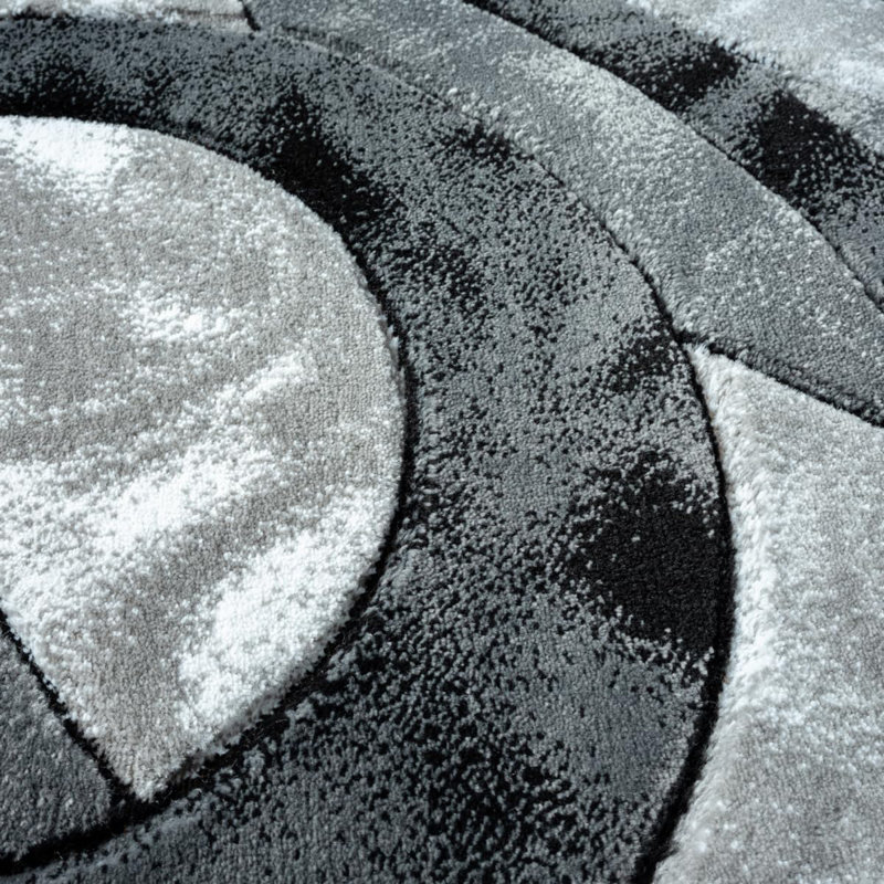 2-5 Geometric Area Rug, Rectangle 50 x 80 cm