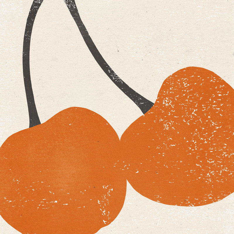 Graphic Fruit III, H 20 po x l 20 po x P 1,25 po
