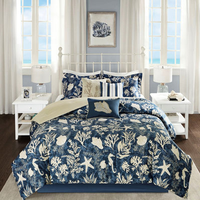 Ensemble de literie en coton pour grand lit 7 pièces