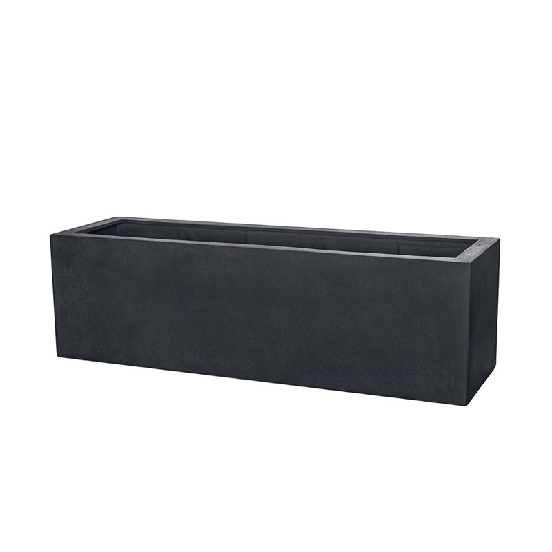 Boîte à fleurs pour fenêtre Riemer, Plomb clair, H 35,5 po x l 59 po x P 17,75 po