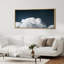 «Clouds Cumulus Cloud Elegance Majestic Sky Antique Retro Fine Art», reproduction d'art encadrée décorative-111565877-95016678