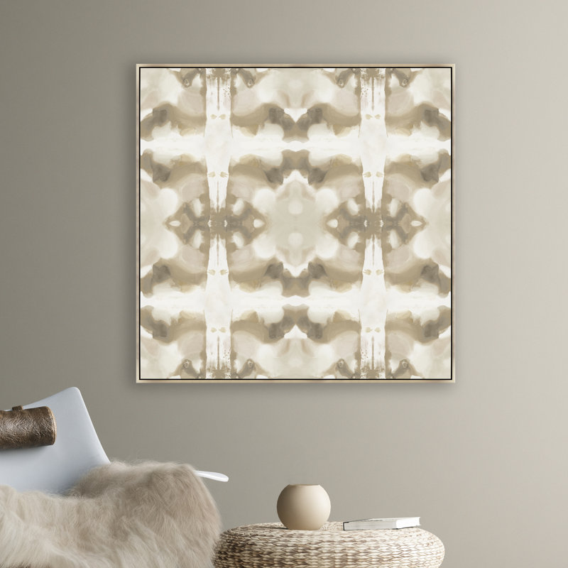 Decalcomanie II Print by Giselle Kelly, 25.5" H x 25.5" W, Image Gel Brush