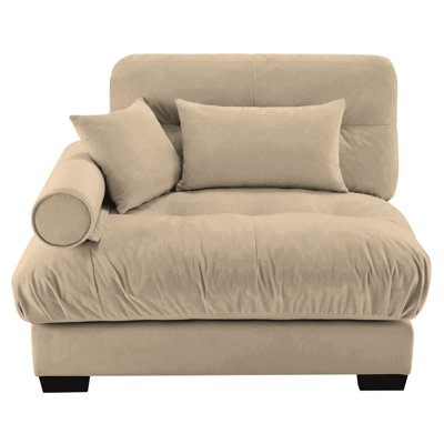 Milano Sofa LSF W/3 pillows - Beige
