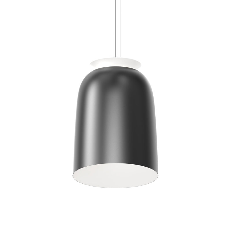 Belle 1 - Light LED Pendant, Satin White, 27.5" H x 19.5" W x 19.5" D