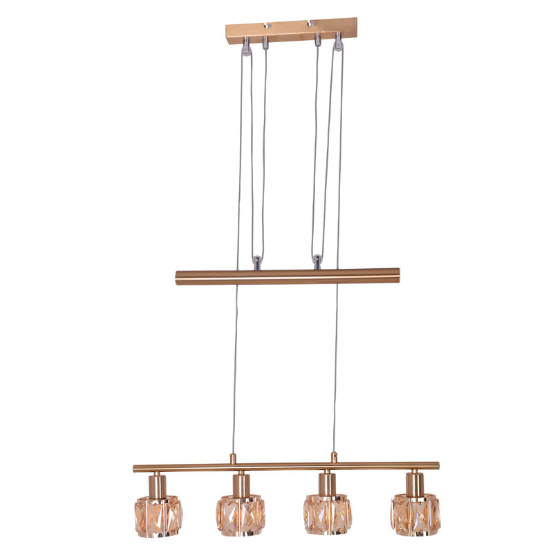 Andree 4 - Light Gold Kitchen Island Pendant