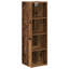 Vidaxl Hanging Cabinet With Storage Riga Old Wood 30 X 29.5 X 100 Cm-121217647-121217646