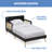 Delta Children Logan Wood Toddler Bed-63438152
