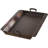 Iron Roasting Pan - Pre-Seasoned Roaster Pan With Brass Riveted Handles, Flanged Edges, And Tapered Walls - Iron Cookware For Oven, Stovetop, Grill, Or Serving By Classic Cuisine