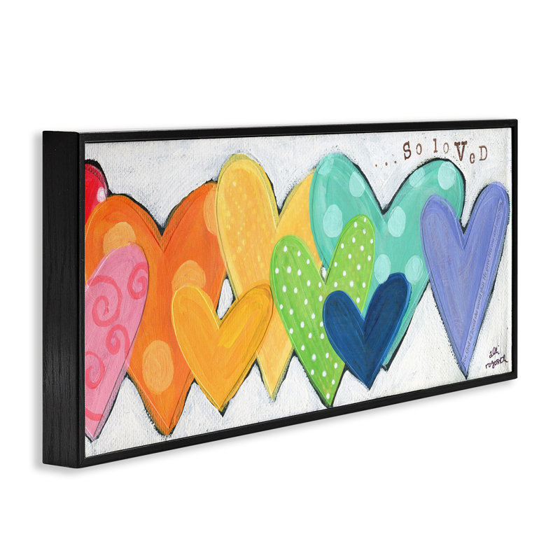 Giclée encadrée à motifs par Alli Rogosich, Giclée encadrée noir minuit, H 10 po x l 24 po x P 1,5 po