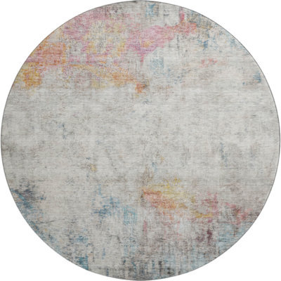 Premium Machine Washable Kelton AMF1232 Abstract Rug