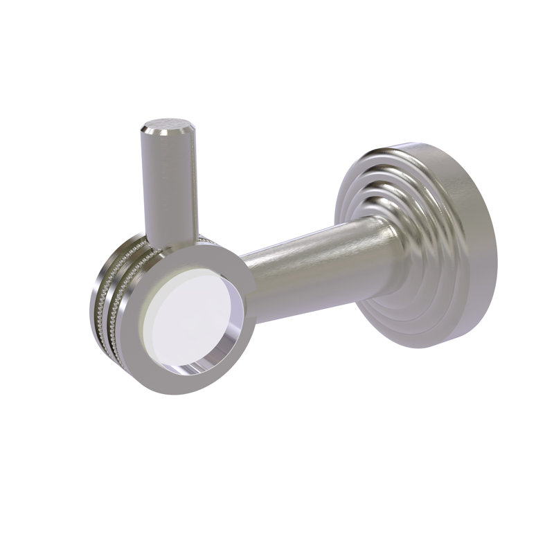 Pacific Beach Wall Mounted Robe Hook, Satin Nickel