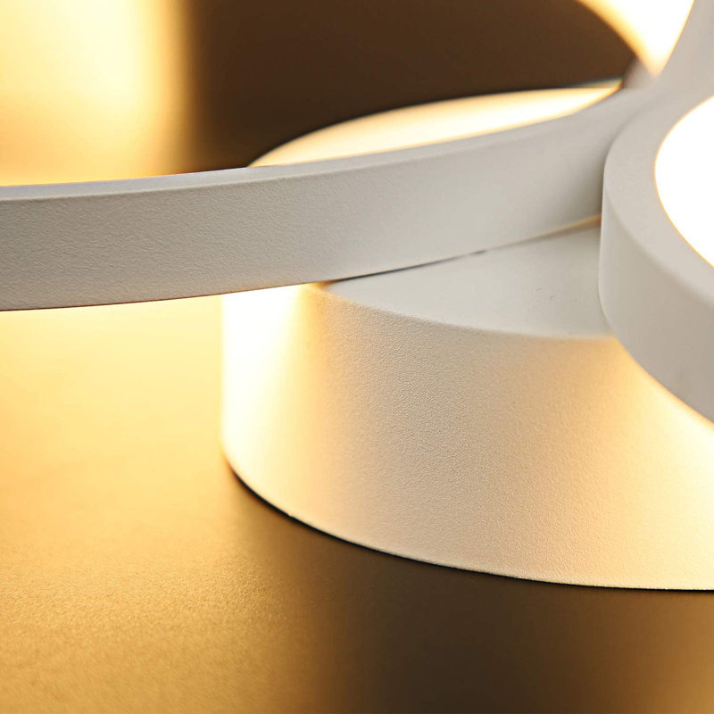 Belliere LED Flush Mount, White