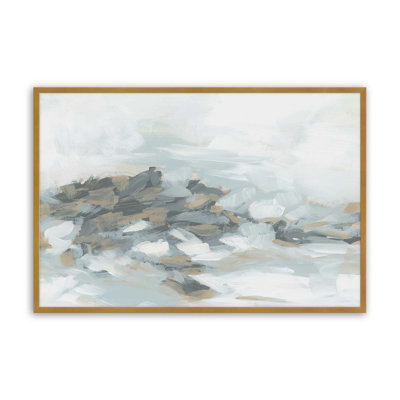 Clouded Breakers I by June Erica Vess Art Print