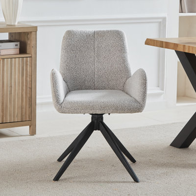 Set of 2 Orderville Fabric Dining Chairs