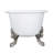 72'' x 31.5'' Soaking Cast Iron Bathtub
