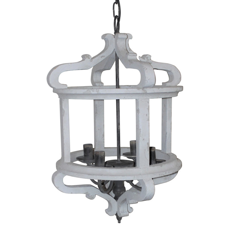 Weeden 4 - Light Lantern Geometric Chandelier