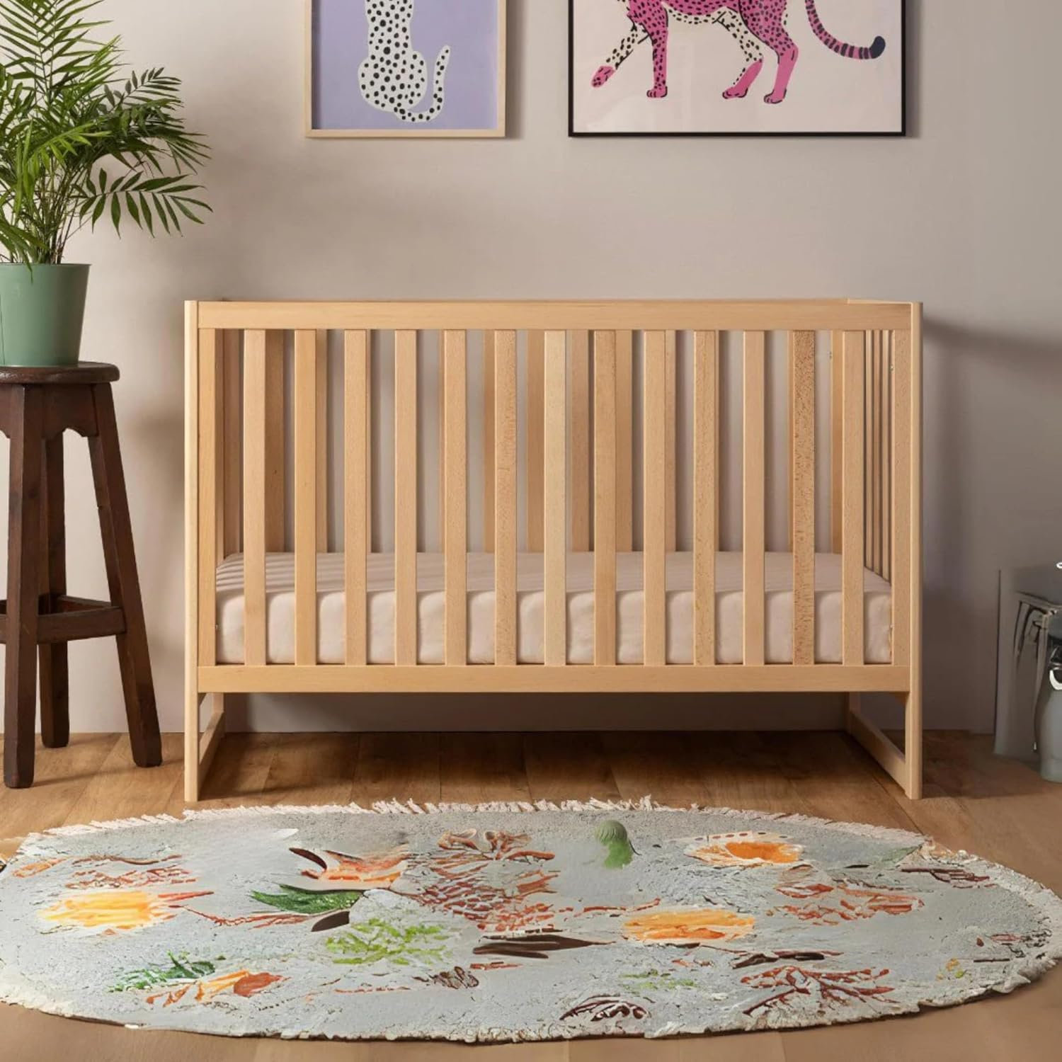 Austin 3-in-1 Convertible Crib, Natural