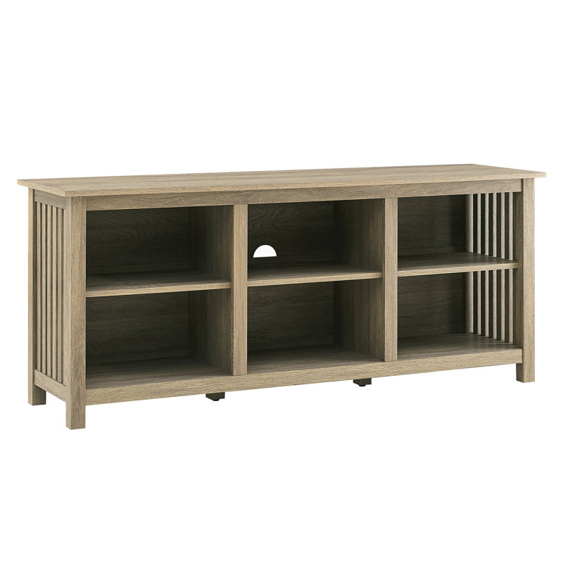 Meuble télé 58 po pour téléviseur de 65 po ou moins, Bois flottant
