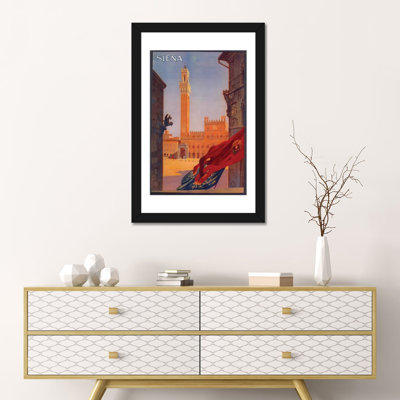 «Siena» par Vintage Apple Collection, reproduction sur toile tendue