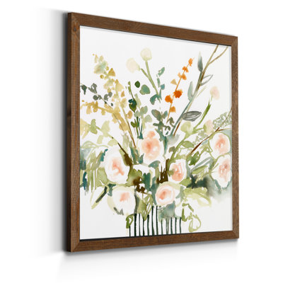 Imprimé fleurs en « I »