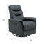 Fauteuil inclinable brun pivotant-609124876