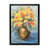 Impression noire sur toile encadrée sélectionné