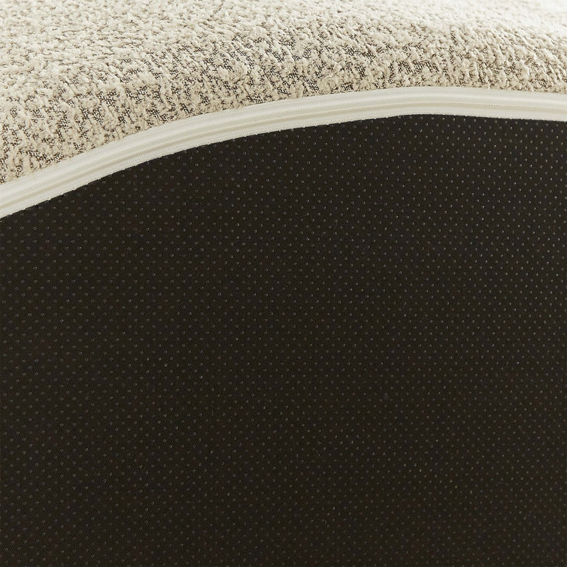 Canapé modulaire incurvé avec siège profond, support en mousse à mémoire de forme nuage, chenille de luxe sans assemblage à quatre places pour une détente ultime et un confort spacieux.