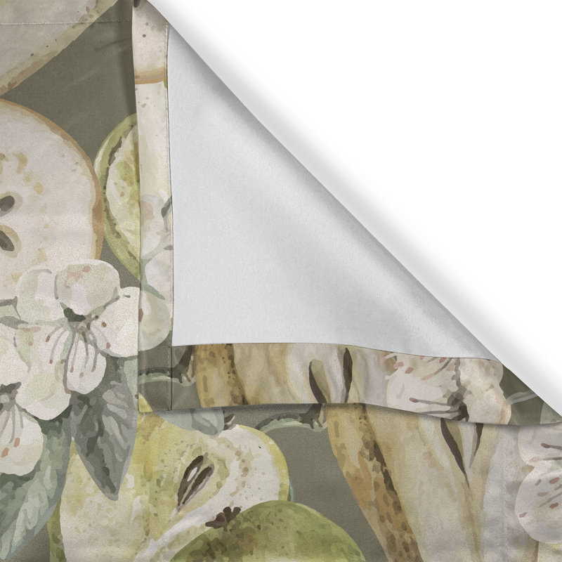 Semi Sheer Curtain Pair