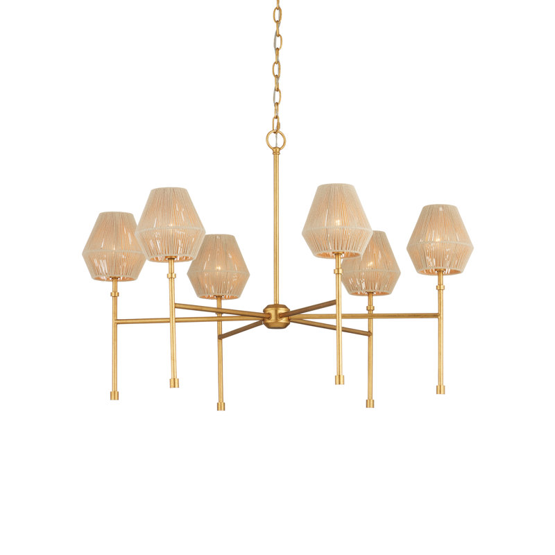 Francie LED Chandelier, 35.5"