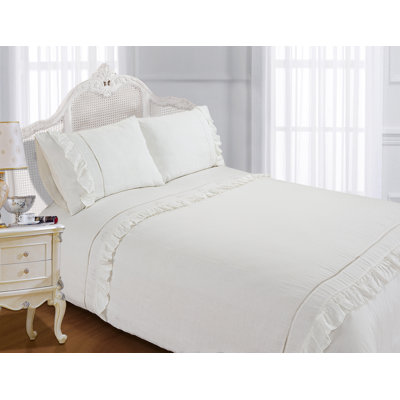 Anahli Cotton Stone Duvet Cover Set with Pillowcases Included