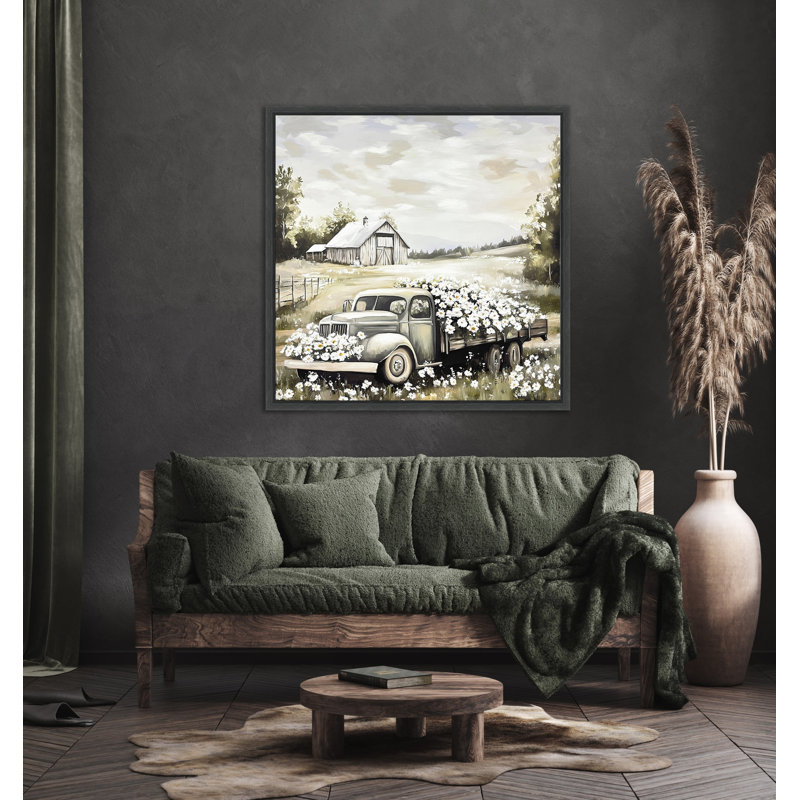 Daisy Haul Canvas Wall Art