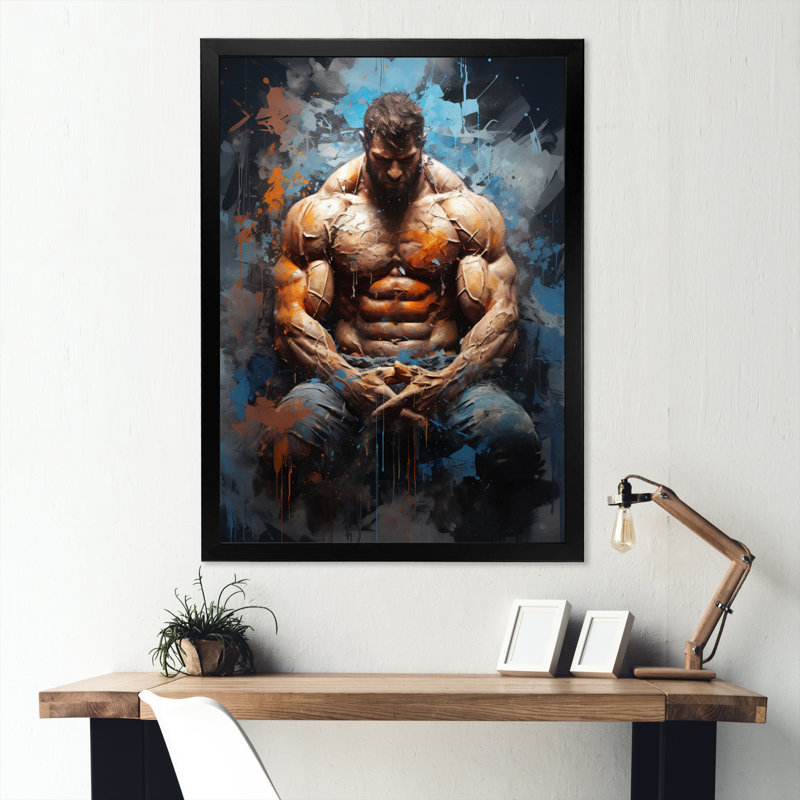 Impression sur toile Tymerius, Cadre photo noir, H 20 po x l 12 po x P 1 po