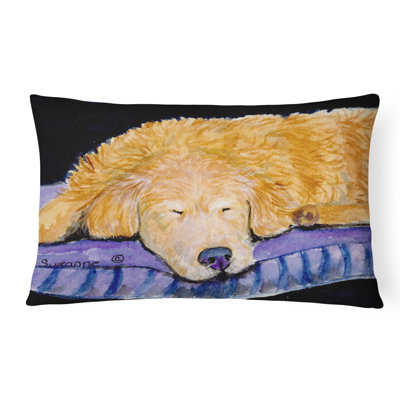 Golden Retriever Indoor/Outdoor Throw Pillow