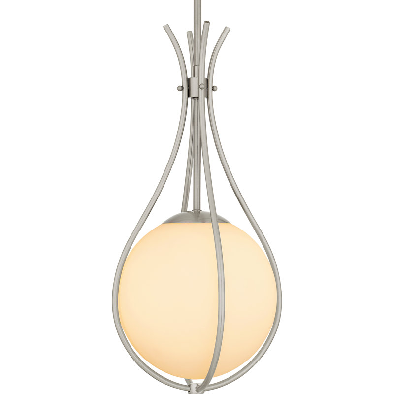 Cholena 1 - Light Single Pendant, Brushed Nickel