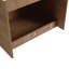 Meuble-lavabo mural 60 po avec lavabo d'art en céramique et 1 tablette de rangement, porte à fermeture en douceur, emballage KD, contreplaqué