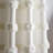 Martha Stewart Water's Edge WHITE 50 X 84 Curtain Panel Pair
