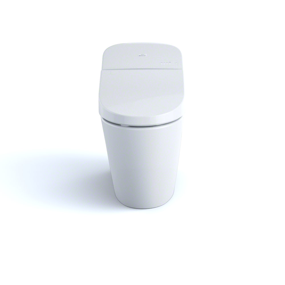 Washlet® High-Efficiency Dual-Flush Bidet Toilet, Cotton