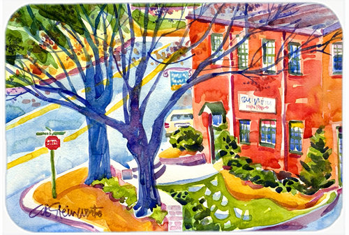 Caroline's Treasures Harbor Glass Cutting Board