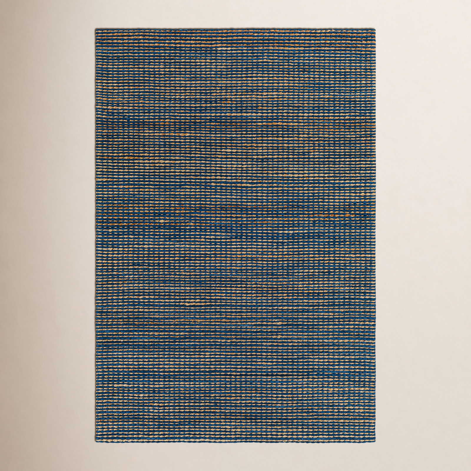 Isolde Hand-Woven Striped Rug, Rectangle 6' x 9'