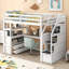 Lit mezzanine avec bureau et tablettes-390512912-390512915