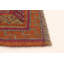 Tapis carré en laine noué à la main de conception unique 3 pi 8 po x 3 pi 11 po Jkobi New Age