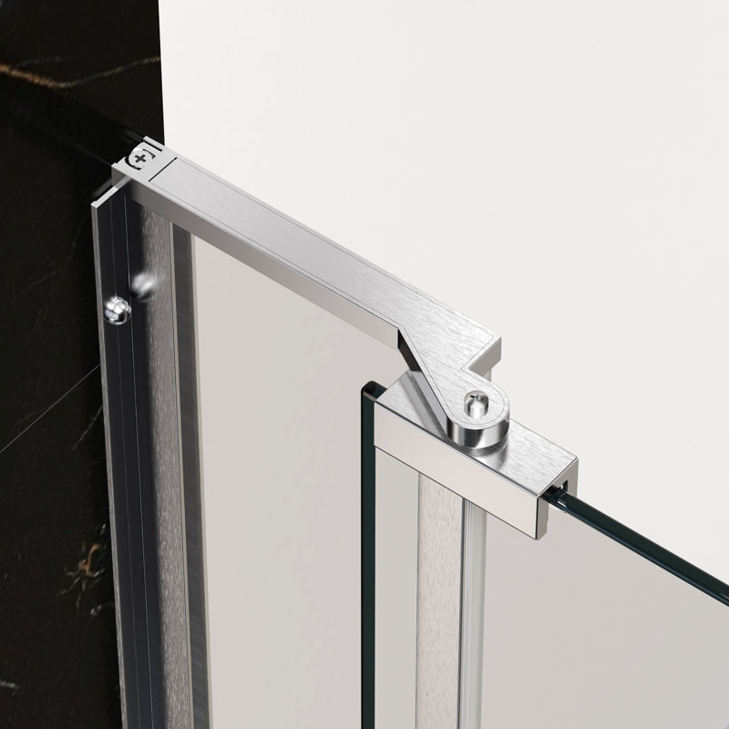 Universal Pivot Shower Door For Bathroom