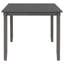 Table de salle à manger rectangulaire 6 places, table en bois, 4 chaises et banc, pour table familiale