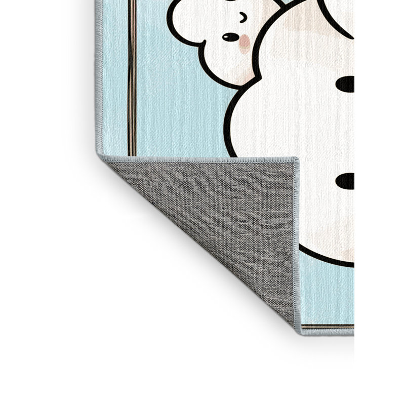 Tapis pour chambre de bébé Zoomie Kids, Rectangle 6 pi x 9 pi