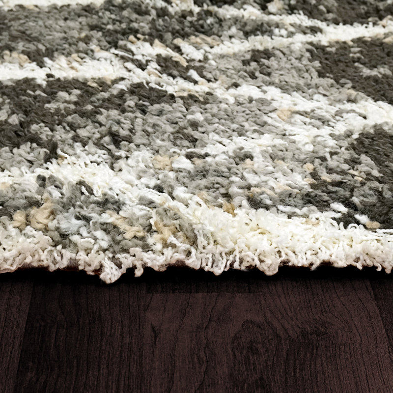Ciera Performance Geometric Indoor Rug, Rectangle 5'3" x 7'7"