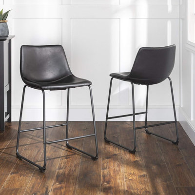 Landon Stool Brown 26" (Set Of 3)