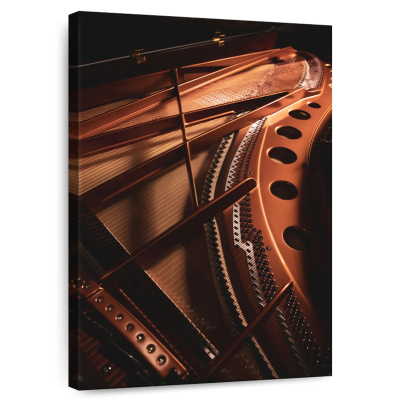 Cordes et cadre pour piano Abarca, H 36 po x l 24 po