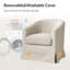 Fauteuil demi-tonneau pivotant Cristobal-174589588