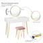 Bonni Dressing Table with Mirror